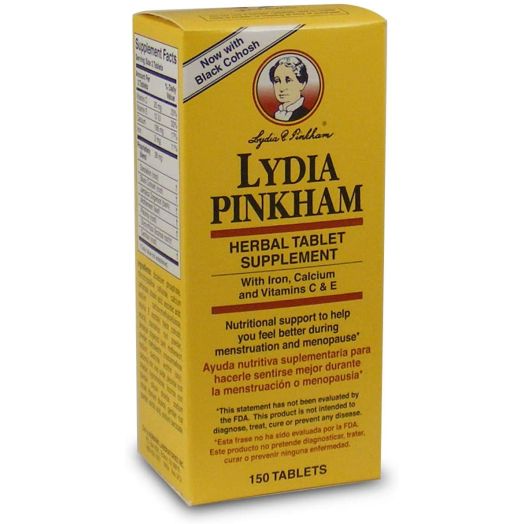 Lydia Pinkham Menopause Tablets, 150 Count
