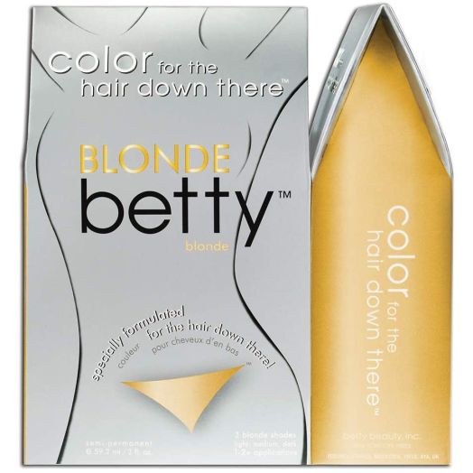 Betty Beauty Blonde Betty - Color for The Hair Down There Hair Coloring Kit