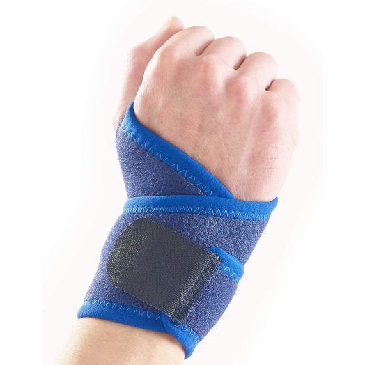 Neo G Wrist Brace - for Joint Pain, Arthritis, Sprains, Strains, Instability, Gym, Sports, Golf, Tennis, Basketball - Adjustable Compression - Class 1 Medical Device - 1 Size - Blue