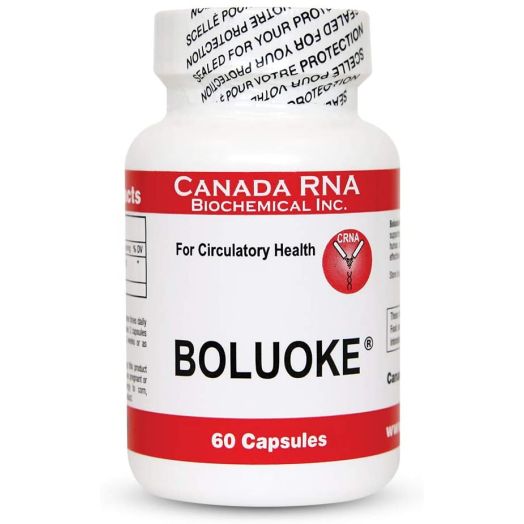 Boluoke (Lumbrokinase) for Circulatory Health Canada RNA, 60 caps