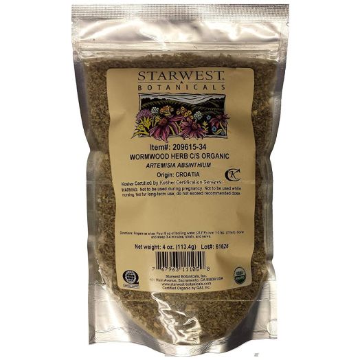 Organic Wormwood Herb C/S