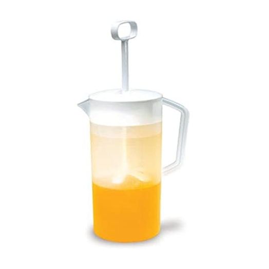Rubbermaid Mixing Pitcher 2 Qt. Translucent, White