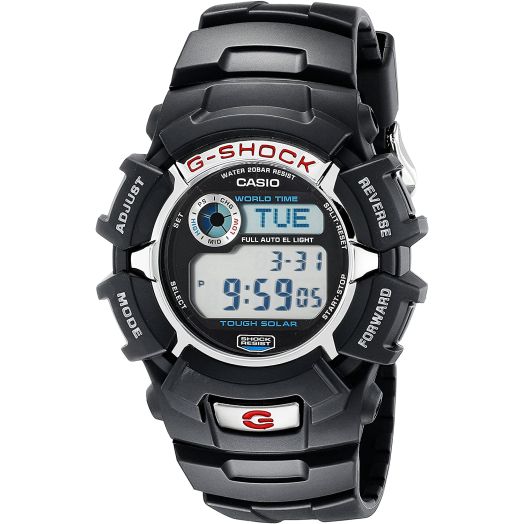 Casio G-Shock G2310R-1 Men's Solar Black Resin Sport Watch
