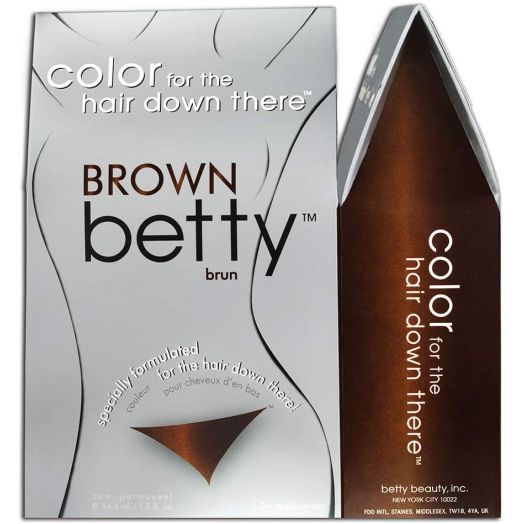 Brown Betty - Hair Color for the Hair Down There Kit