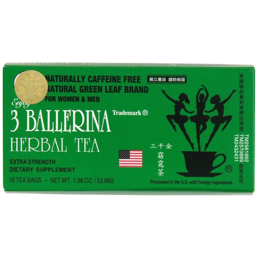 3 Ballerina Tea - Dieters Tea - 18 bags