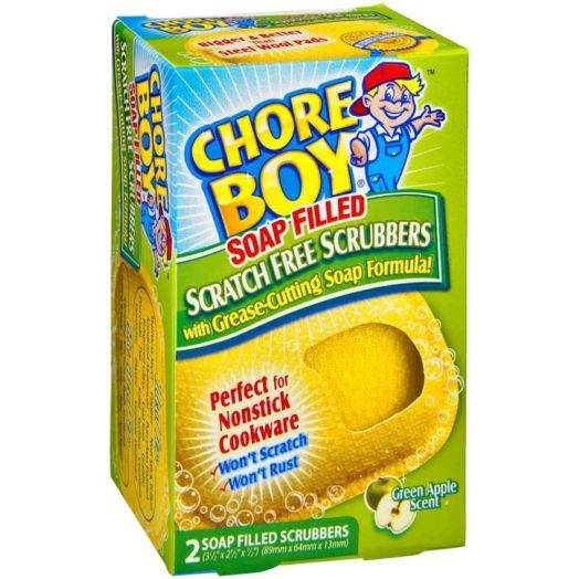 CHORE BOY Soap Filled Scrubbers (Case of 6)