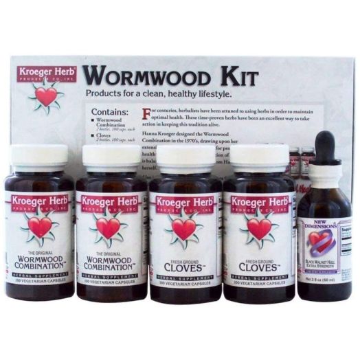 Kroeger Herb Co Wormwood Kit, 5 Piece Kit