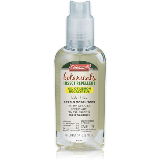 Coleman Naturally-based DEET Free Lemon Eucalyptus Insect Repellent - 4 oz Bottle