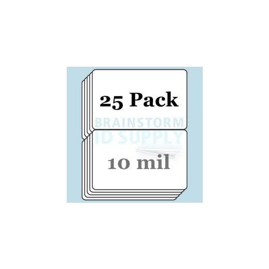 10 Mil Butterfly Pouch Laminates - 25 Pack