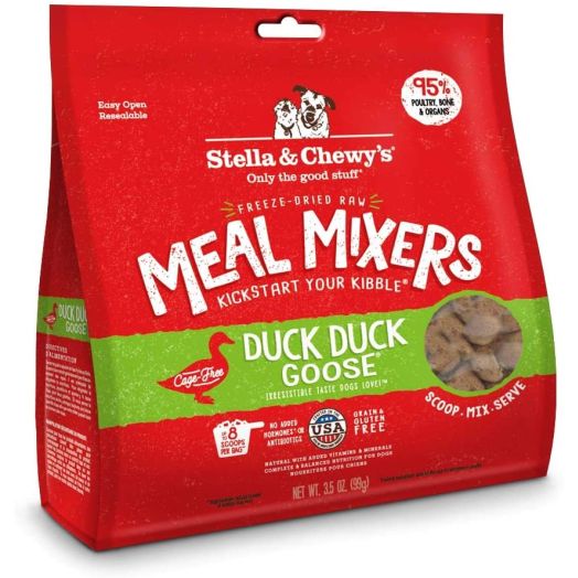 Stella and Chewy's Freeze-Dried Raw Stella's Super Beef Meal Mixers Grain-Free Dog Food Topper