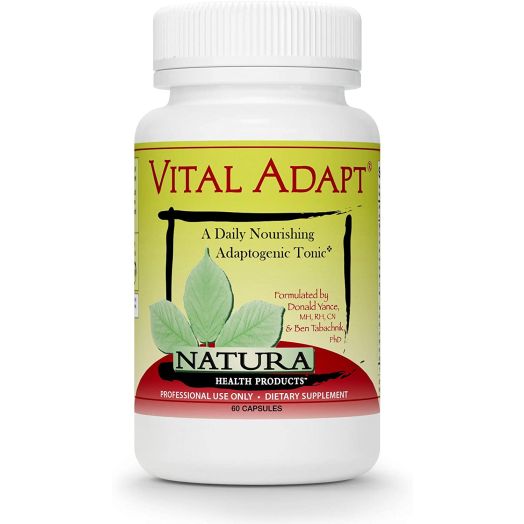 Natura Health Products - Vital Adapt, Adrenal Support Supplement- Natural Stress and Fatigue Relief with Ashwagandha and Rhodiola - 60 Capsules