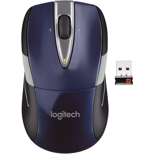 Logitech Wireless Mouse M525 - Navy/Grey