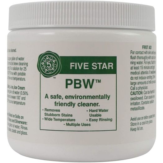 Five Star PBW - 1 lbs - Brew Cleaner Buffered Alkaline Detergent