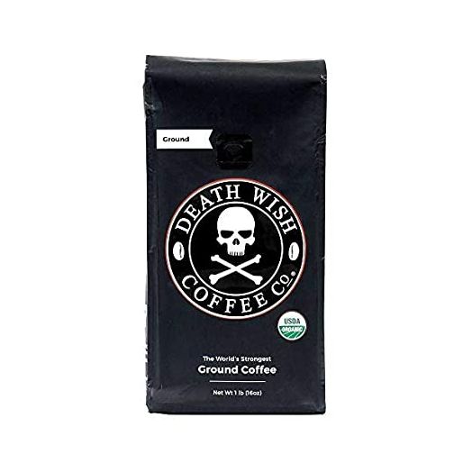 Death Wish Coffee Company Ground Coffee, 16 oz