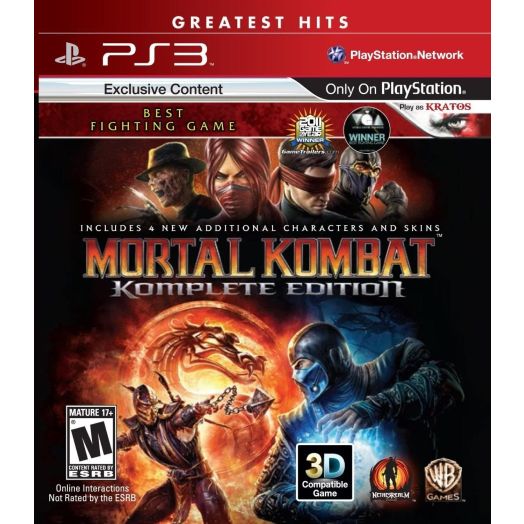 WB Games Mortal Kombat: Komplete Edition - Playstation 3