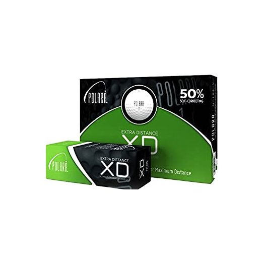 Polara Self Correcting 2-Piece Golf Balls, Pack of 12