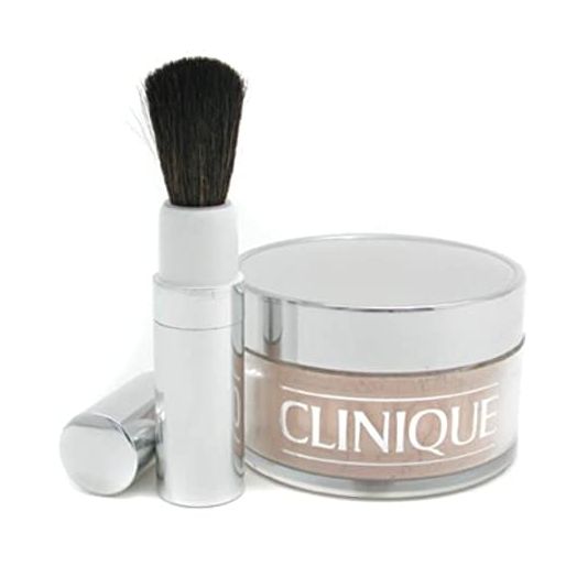 Clinique Blended Face Powder and Brush, No. 03 Transparency, 1.2 ounces