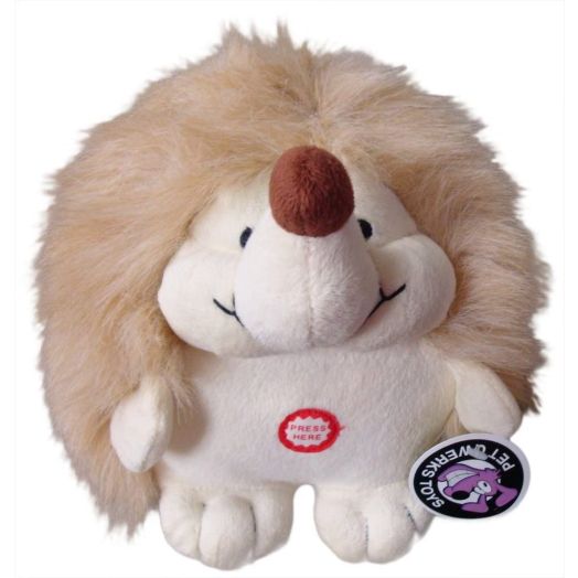 Pet Qwerks Dog Squeak Toys - Fun Interactive Squeaky Plush Pet Toy | with Cute Funny Sounds to keep boredom at bay - Choose from Various Animal Characters