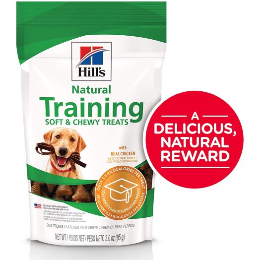 Hill's Dog Treats Chicken Training Treats, Healthy Dog Snacks, 3 oz Bag