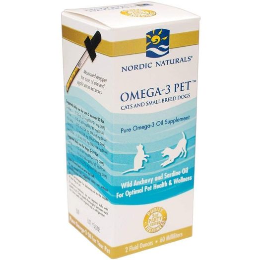 Nordic Naturals - Omega-3 Pet (Cats and Small Breed Dogs) - 2oz (2 Pack)
