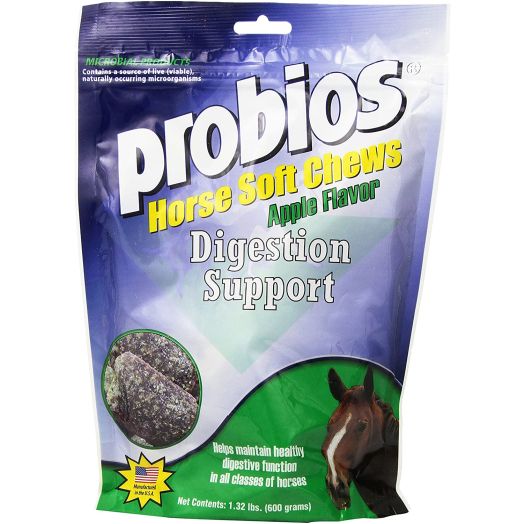 Probios Horse Soft Chews, Apple Flavor, Net Weight 1.32 lbs(600 Grams)