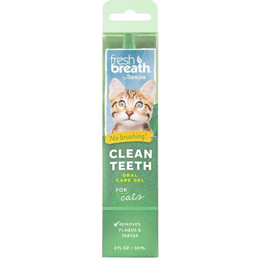 Fresh Breath by TropiClean No Brushing Oral Care Gel for Pets, Made in USA