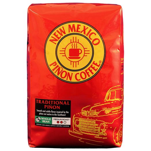 New Mexico Pion Coffee Naturally Flavored Coffee (Traditional Pion Whole Bean, 2 pound)