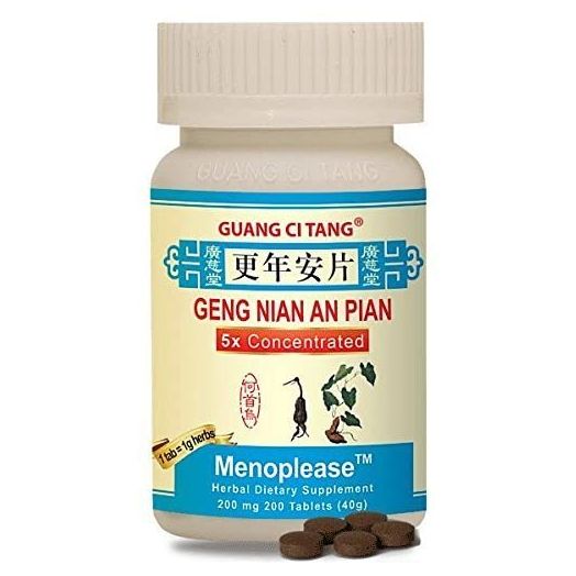 Geng Nian An Pian (Wan) (Menoplease) 200 mg 200 Tablets