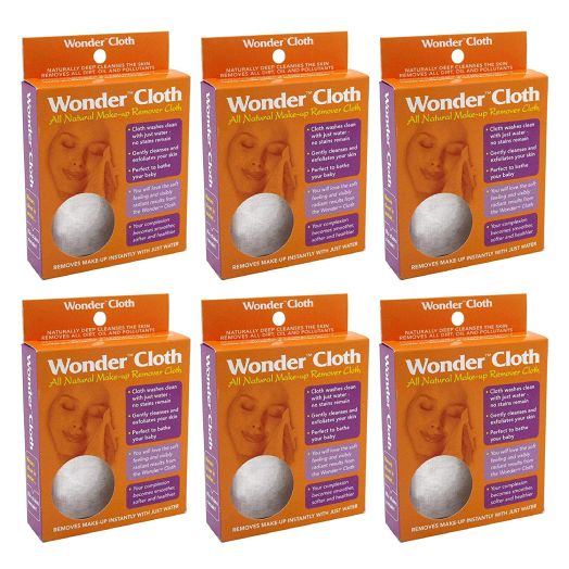 Wonder Cloth Make-Up Remover (6 Pack)