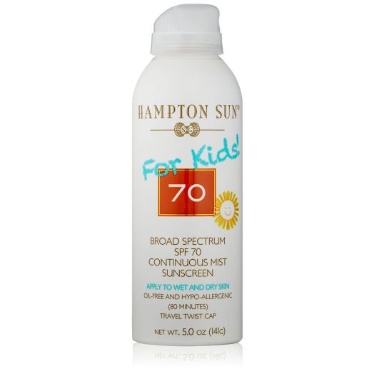Hampton Sun SPF 70 for Kids Continuous Mist Sunscreen, 5 oz