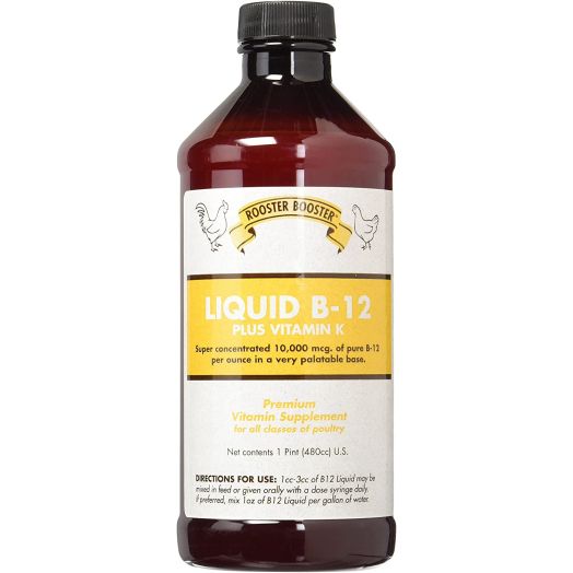 Rooster Booster B-12 Liquid, 16-Ounce