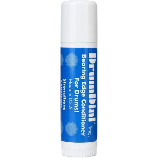 DrumDial Bearing Edge Conditioner for Drums - Strengthens and Conditions Bearing Contact with Drum Head (1 Tube)