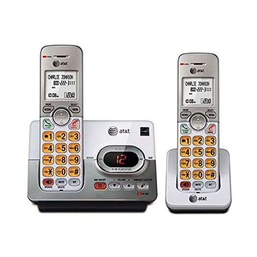 ATandT EL52203 2 Handset Cordless Answering System with Caller ID/Call Waiting