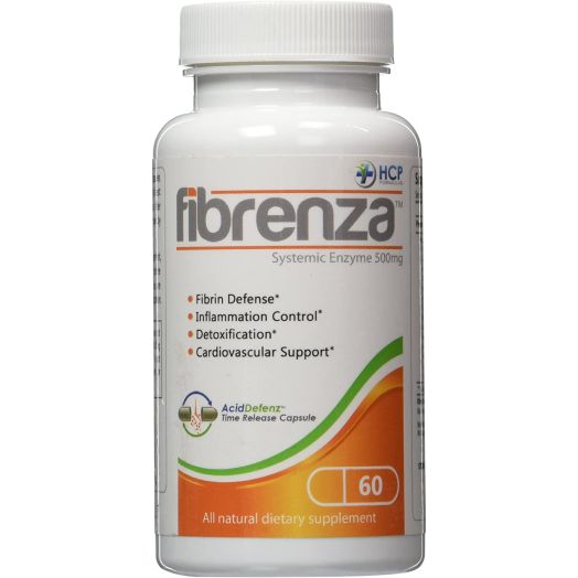 Fibrenza Systemic Enzyme 500mg 60 Capsules