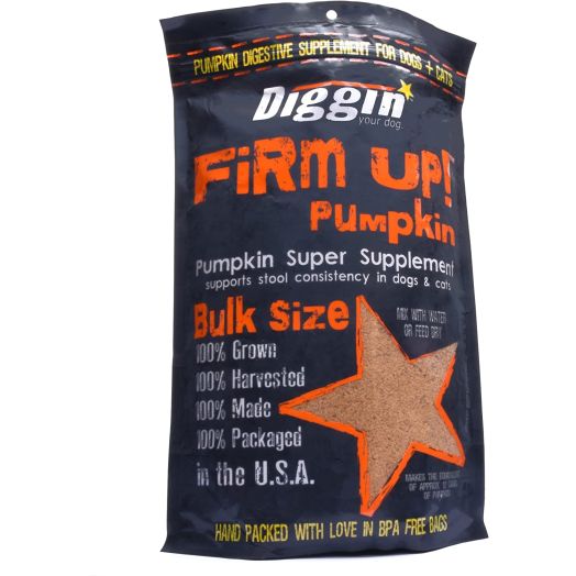 Diggin' Your Dog 1 Piece Firm Up Pumpkin Bulk Super Supplement, 16 oz