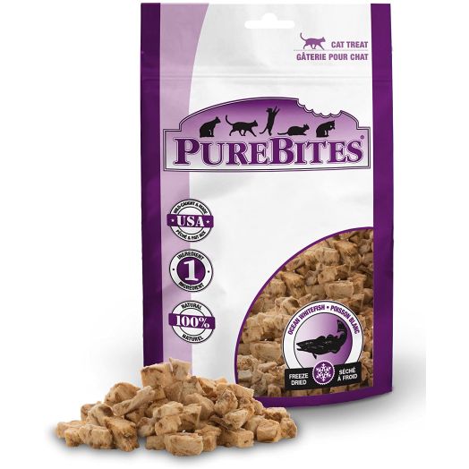 PureBites Ocean Whitefish for Cats, 0.70oz / 20 g- Value Size