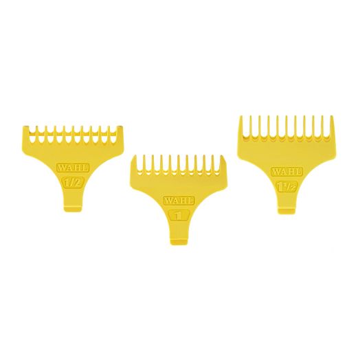 Wahl Professional Set of 3 T Blade Trimmer Guides #3059 Designed for Specific Wahl, Sterling, and 5-Star Trimmers