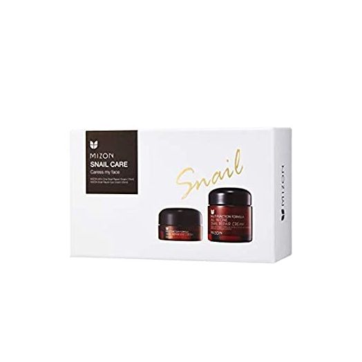 Korean Skin Care Set: Face and Eye Cream Skincare Set, All in One Snail Repair Cream (75ml) and Snail Repair Eye Cream (25ml) | Facial Moisturizer, Eye Cream for Wrinkless and Dark Circles
