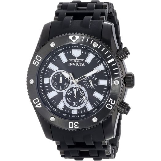 Invicta Men's 14862 Sea Spider Analog Japanese-Quartz Black Watch
