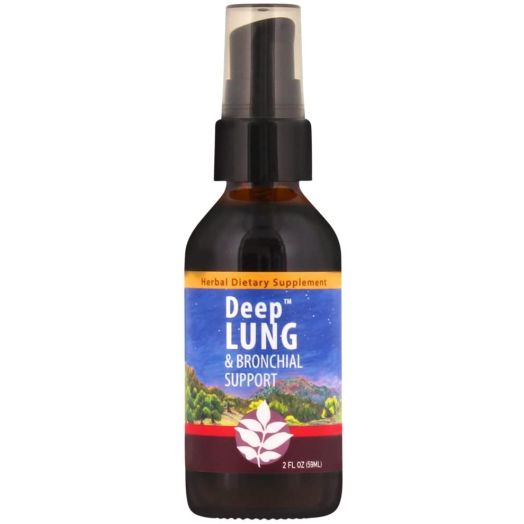 WishGarden Herbs - Deep Lung, Organic Herbal Supplement for Healthy, Strong Lungs, Promotes Natural Blood Oxygenation (2 oz)