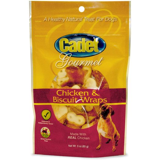 Cadet Premium Gourmet Chicken and Biscuit Wraps Dog Treats