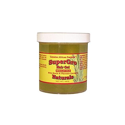 African Formula Super Grow Hair Gel Regular Hold 16oz