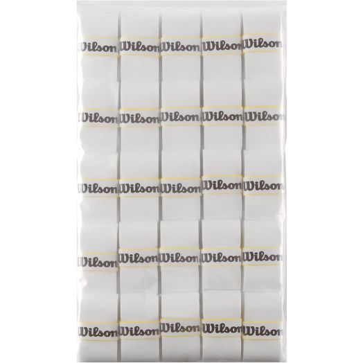 Wilson Tennis Pro Overgrip - 50 Pack White | Wilson