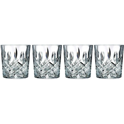 Marquis by Waterford 165118 Markham Double Old Fashioned Glasses, Set of 4