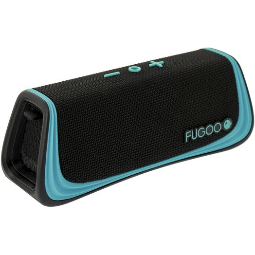 FUGOO Sport 2.0 - Portable Bluetooth Speaker Waterproof for Outdoor/Indoor Use - Wireless Stereo Pairing, Rich Loud Sound and Deep Bass, Speakerphone, for Home, Camping, Hiking, Tailgate, Travel