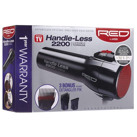 Red by Kiss 2200 Ceramic Tourmaline Dryer by Red Kiss **110V ELECTRICITY**