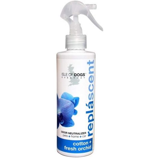 Isle of Dogs Replascents Odor Neutralizing Spray, Cotton + Fresh Orchid, 8 Ounce