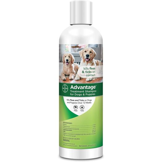 Advantage Shampoo Flea and Tick Treatment