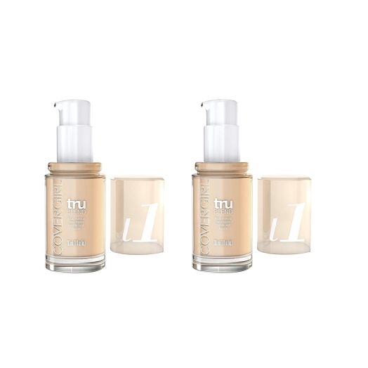 Cover Girl Trublend Liquid Foundation Ivory L1 - Pack of 2