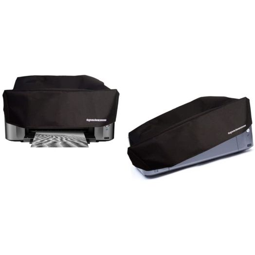 DigitalDeckCovers Printer Dust Cover and Protector for Canon Pixma Pro-10 / Pro-100 Printers [Antistatic, Water Resistant, Heavy Duty Fabric, Black]